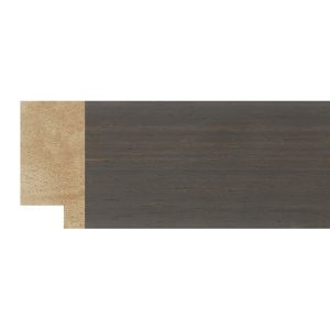 38x20mm Distressed Brown Exmoor Flat Moulding