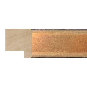 33x30mm Copper/Black Corners Chicago Block Moulding