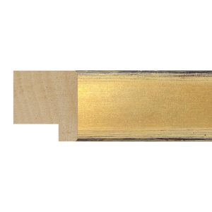 33x30mm Gold/Black Corners Chicago Block Moulding
