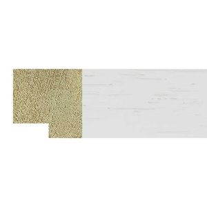33x33mm White Portland Block Moulding