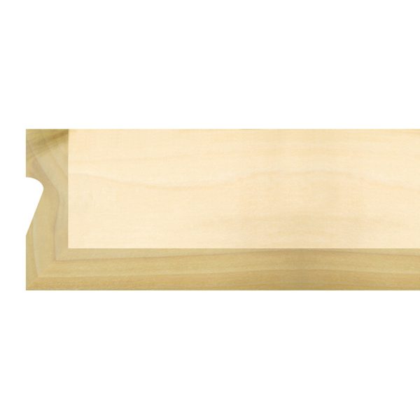38x10mm Raw Tulip Sub Frame Moulding