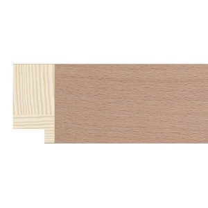 38x20mm Beech Veneer Maiella Flat Moulding