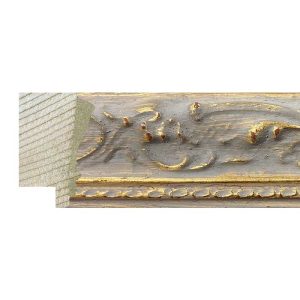 38x25mm Decorative Gold Kashmir Bevel Moulding