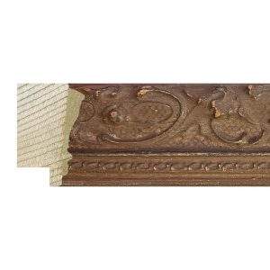 38x25mm Decorative Maroon Kashmir Bevel Moulding
