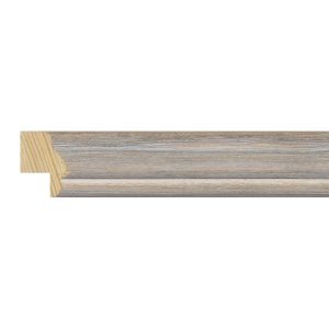 20x15mm Grey Step Moulding