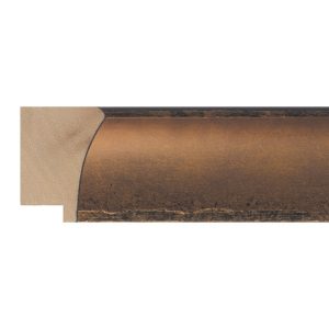 35x23mm Bronze Scoop Moulding