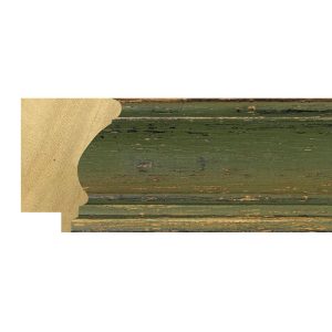 40x30mm Distressed Green Houghton Scoop Moulding