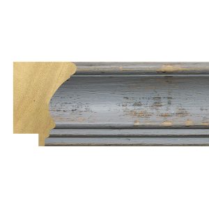 40x30mm Distressed Pale Grey Houghton Scoop Moulding