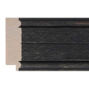 60x20mm Rustic Black Step Moulding