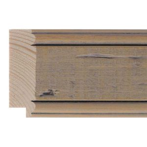 60x20mm Rustic Light Brown Step Moulding