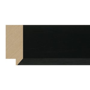 44x19mm Black Ravenna Bevel Moulding