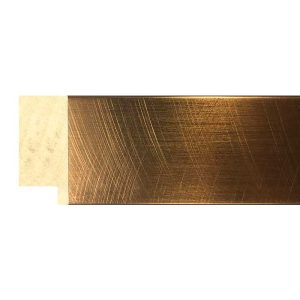 37x17mm Brushed Bronze Flat Moulding