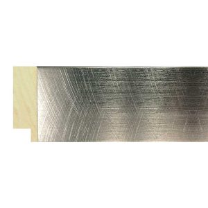 37x17mm Brushed Pewter Flat Moulding