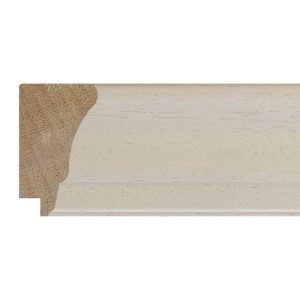 44x26mm Cream Scoop Moulding