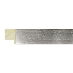 22x13mm Brushed Pewter Flat Moulding