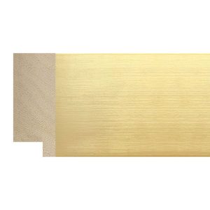 40x20mm Gold Miami Flat Moulding