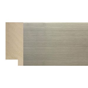 40x20mm Pewter Miami Flat Moulding