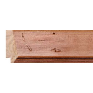36x14mm Wormholed Pine Reverse Moulding