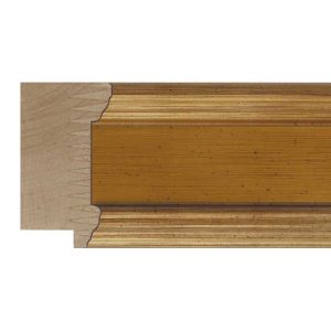 50x28mm Gold LUXE Trevi Step Moulding - FSC