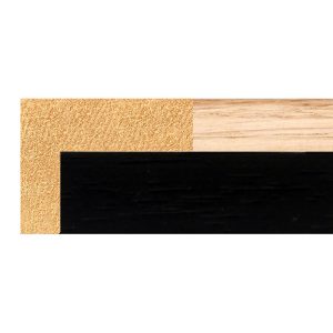 16x52mm Oak Veneer Umbra L-shape Moulding
