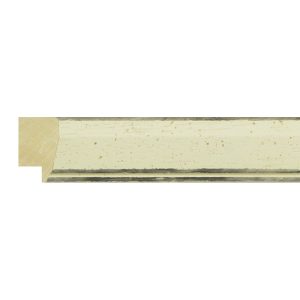 22x16mm Cream Bevel Moulding
