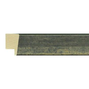 24x15mm Black Bevel Moulding