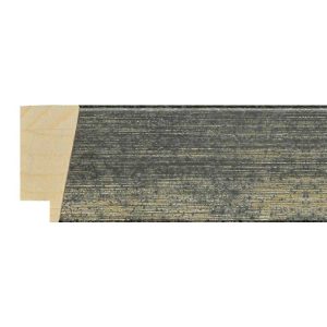 36x19mm Black Bevel Moulding
