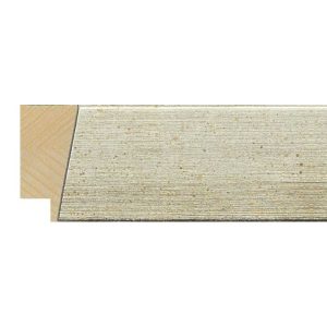 36x19mm Silver Bevel Moulding