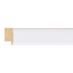23x12mm Gloss White Melrose Cushion Moulding