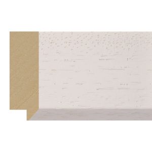 58x19mm White Ravenna Bevel Moulding