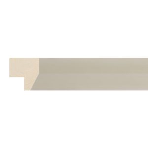 22x20mm Cream Bevel Moulding Closed Grain
