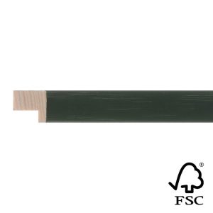 15x17mm Green Flat Moulding FSC