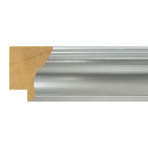 37x29mm Silver Foil Hanover Scoop Moulding