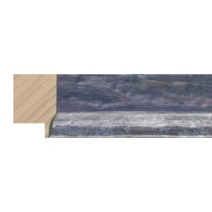 30x20mm Blue Fiume Flat Moulding