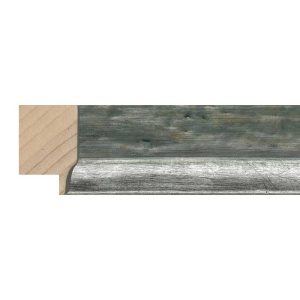 30x20mm Green Fiume Flat Moulding