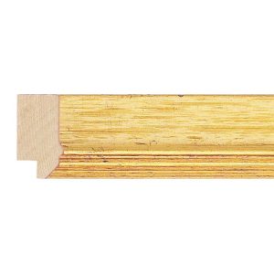 31x14mm Antique Gold Step Moulding