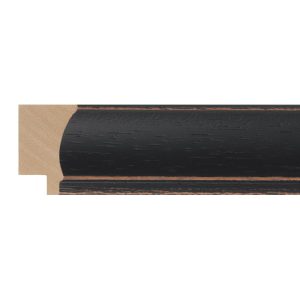 30x20mm Black Scoop Moulding
