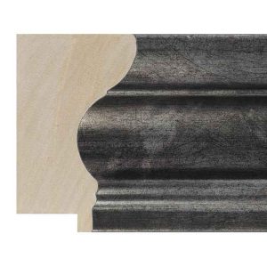 74x45mm Pewter LUXE Esquilino Scoop Moulding