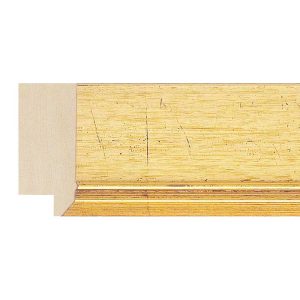 44x16mm Antique Gold Flat Moulding