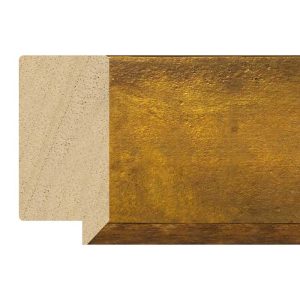 63x30mm Industrial Gold LUXE Ferrara Bevel Moulding