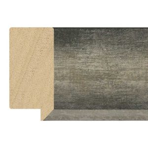 63x30mm Industrial Pewter LUXE Ferrara Bevel Moulding
