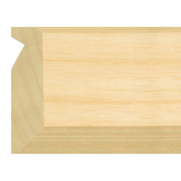 70x17mm Raw Obeche Sub Frame Moulding