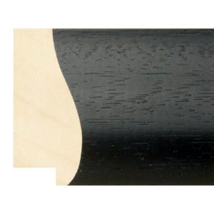 73x33mm Black Reverse Moulding