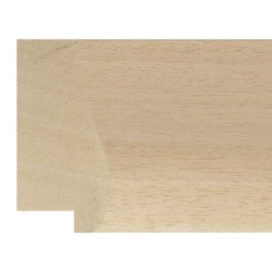 71x34mm Raw Obeche Reverse Moulding