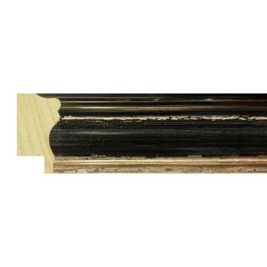 30x16mm Black LUXE Trastevere Scoop Moulding