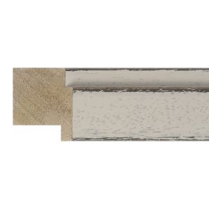 35x30mm White Southsea Stepped Box Moulding
