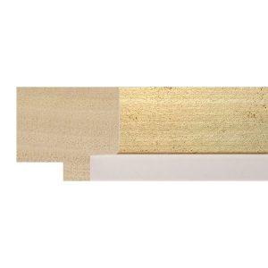 35x39mm Gold/White Lip LUXE Boston Box Moulding