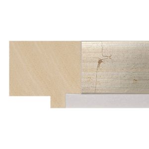45x49mm Silver/White Lip LUXE Boston Box Moulding