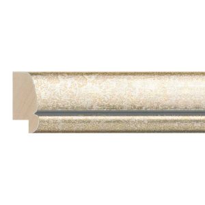 30x15mm Silver Reverse Moulding