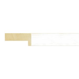 16x35mm White Flat Moulding